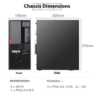 High Quality <strong>Lenovo</strong> ThinkServer TS80X Tower Server G5400 <strong>CPU</strong> 8g 1t 250w <strong>Computer</strong> Pc Servers - Product Image 6