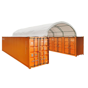 Mantenimiento de lavado de vehículos Contenedor de envío Toldo Refugio Contenedor Toldo lateral Tienda para puntos de reparación al aire libre - Product Image 2