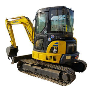 Mini-excavatrice Komatsu PC40 d'occasion poids en service de 4 tonnes fabriquée au Japon avec composants centraux roulement de pompe à engrenages moteur - Product Image 1