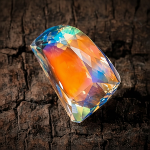 Piedra Preciosa de Piedra Lunar Arcoíris Multifuego Natural, Corte Elegante, Calidad Premium para Joyería - Product Image 1