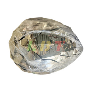 ประติมากรรมต้นไม้ผลไม้สแตนเลสสตีล งานสั่งทำรูปทรงไม่สมมาตร กระจกเงา ตกแต่งสวนกลางแจ้ง แบบตั้งพื้น Lbt 481 - Product Image 4