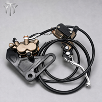 Ensemble de supports de frein arrière en alliage d'aluminium anodisé CNC pour Tuttio Ultra Bee Soleil 01 Yozma 10 Accessoires de moto