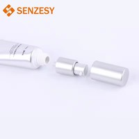 SENZESY 50ml Tabung Plastik Aluminium Berkualitas Tinggi untuk Krim Tabir Surya BB Cream, Kemasan Kosmetik Summer Fridays, Tahan Lama dan Dapat Diremas
