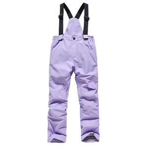 High Quality Kids <b>Skiing</b> & <b>Snowboarding</b> Trousers for Boys and Girls-Windproof Waterproof Winter Warm New Style - Product Image 2