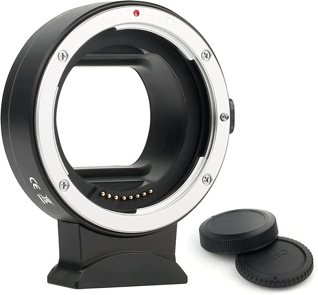 EF-EOSR Auto Focus Camera Lens Adapter Ring for Canon EF EF-S Lens to Canon R7/6/10 R5C R3/5 RP RF Mount Cameras
