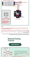 Interrupteur intelligent EWelink EU UK WIFI RFF, interrupteurs tactiles pour éclairage mural avec télécommande Alexa, verre trempé, 10A max. Courant Neutre