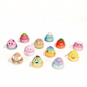 Hot Best Selling Small Keychain Squishy Toys Pu Foam for Automotive Parties Promotional Welcome Gifts Trade Show Giveaways - Product Image 4