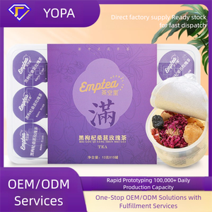 11 سيكلوكاريا الذرة حرير ورقة التوت الشاي الطبيعي دعم السكر في الدم مشروب عشبي مكونات صحية عضوية مزيج الشاي الحلو - Product Image 2