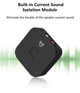 BLS-B11 Đa Chức Năng <span class=keywords><strong>Bluetooth</strong></span> 5.0 <span class=keywords><strong>Receiver</strong></span> Adapter Với NFC/RCA /AUX Âm Thanh Không Dây <span class=keywords><strong>Receiver</strong></span> Âm Nhạc Cho Xe Máy Tính Xách Tay Máy Tính Bảng - Product Image 3