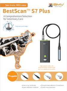 Best Scan S7 Plus Trans Rectal Color Doppler Instrument vétérinaire Sonde à ultrasons réutilisable pour usage bovin et équin - Product Image 4