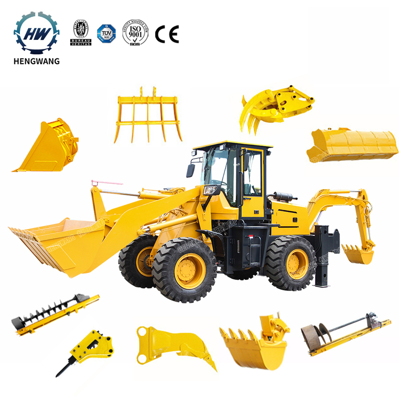 Hengwang HW10 20 Backhoe Wheel Loader