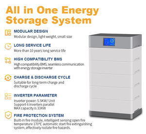 Batterie Lifepo4 48V 200Ah rechargeable au lithium 10kWh pour systèmes hybrides solaires 5kW - Product Image 2