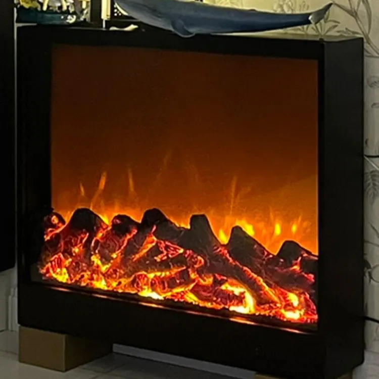 Parrilla de hierro fundido para chimenea eléctrica, parrilla de fuego de 16 pulgadas, Mdf frío, 120v, Classicflame 3d, disponible