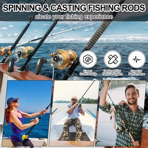 שרוול כיסוי חכה באורך 12 מטר איכותי, עמיד למים, נייד, עשוי ניאופרן להגנה על חכה - Product Image 5