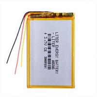 Batterie rechargeable Li-ion Li-Po polymère 3,7 V 405585 3000 mAh pour jeux, téléphones portables, tablettes et alimentation des PC