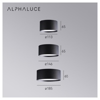 Plafonnier encastré rond en aluminium COB 15W 220V pour entrées couvertes, halls d'hôtels et espaces de travail de bureaux