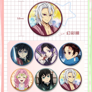 Tableau d'art Shikishi d'anime japonais, style onirique, bords dorés, impression couleur, coins carrés, en papier, objet de collection pour salle de jeux - Product Image 2