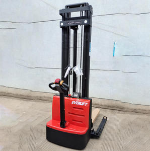 HELI Straddle Legs Electric Stacker 1.2 Ton Pallet Stacker Dengan Timbangan Multi Warehouse Forklift Self Stacker <span class=keywords><strong>Material</strong></span> Handling - Product Image 4