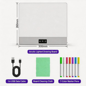 <span class=keywords><strong>Tablette</strong></span> <span class=keywords><strong>lumineuse</strong></span> LED qui brille dans le noir pour enfants - Product Image 4