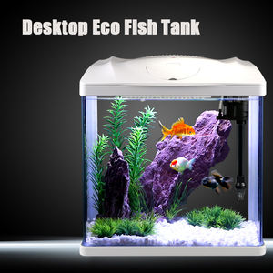 Hoge Prestaties Veilig Kleine Decoratieve Ecologische Desktop Creatieve Mute Mini <span class=keywords><strong>Aquarium</strong></span> Plastic <span class=keywords><strong>Aquarium</strong></span> <span class=keywords><strong>Aquarium</strong></span> - Product Image 4