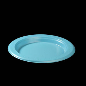 Plato desechable de plástico redondo de 7 pulgadas para picnic y fiestas de cumpleaños. Muestra disponible. Mayorista. OEM/ODM. Alta calidad. - Product Image 1