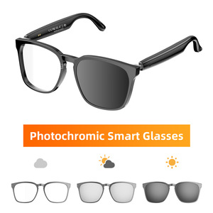 AI Translation Smart Driving Glasses Cross-Border - Photochromic Lens, IPX5 Waterproof, 1080p Video, <b>Wireless</b> Function - Product Image 5