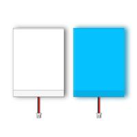 Feuille de rétroéclairage LED pour module d'affichage LCD 192x64, personnalisable OEM, haute luminosité, blanc, remplacement de rétroéclairage graphique LCD 19264