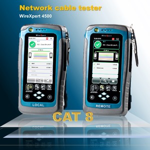 เครื่องทดสอบสายเคเบิลเครือข่าย WireXpert 4500 เครื่องรับรองใหม่สำหรับ CAT8 - Product Image 4