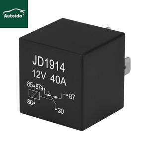Реле JD1914 12V/40A, стандартное автомобильное реле SPDT, 5-контактный автомобильный сверхмощный переключатель и стартеры, используемый для автомобиля, заменяет Тип - Product Image 1