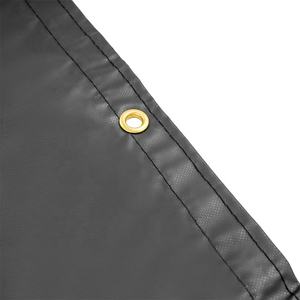 Bâche de protection robuste et imperméable 63 po x 56,75 po en PVC avec sangles réglables pour couverture de voiture - Product Image 3