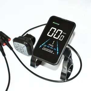 Cruise USB 36v 48v 52v display LCD per bicicletta elettrica speed E misuratore digitale di potenza per bici da moto