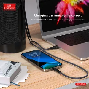 Earldom cep telefonu aksesuarları USB-C kablosu USB tipi C hızlı 2A şarj hızlı şarj için samsung galaxy s22 ultra