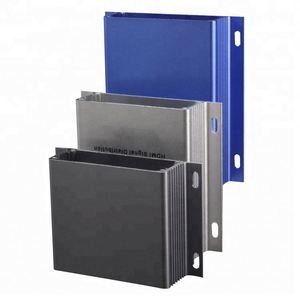 EBM IP54 Aluminum Project Enclosure Box <b>Sandblasted</b> Lithium Battery Extrusion Enclosure PCB Power Supply Junction Box - Product Image 6
