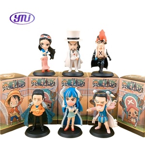Nouveau produit Q Version 6-10CM Law <span class=keywords><strong>Luffy</strong></span> Ace <span class=keywords><strong>Shanks</strong></span> Nami Law Zoro Sanji Chopper Hancock Figurines Jouets Pirates du <span class=keywords><strong>chapeau</strong></span> de paille One Pieces - Product Image 4