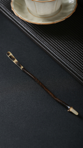 Cuillère à <span class=keywords><strong>thé</strong></span> en bambou violet naturel faite à la main, écologique, de qualité alimentaire, 18,5 cm, minimaliste, pour la cérémonie du <span class=keywords><strong>thé</strong></span> chinoise - Product Image 4