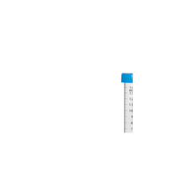 Tube à centrifuger à fond conique à capuchon bleu clair non stérile de 15 mL PP; 50 pièces/paquet; avec échelle; 95kp
