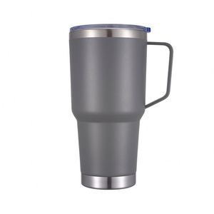 Vaso Térmico de Acero Inoxidable 304 de 30 oz para Viajes y Auto, con Asa, para Cerveza, de Alta Calidad, al por Mayor - Product Image 4