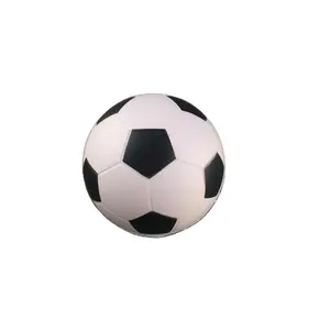 Produsen mainan bola stres bola Anti stres bola khusus Logo antena sepak bola mainan licin busa PU 50 Opp tas uniseks