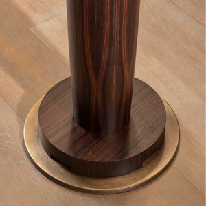 Lámpara de Pie Jia Wenjun de Madera Maciza con LED 220V y Pantalla Blanca para Sala de Estar o Decoración de Villa - Product Image 3