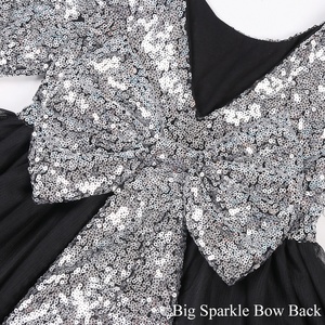 <span class=keywords><strong>Flor</strong></span> de lentejuelas chicas <span class=keywords><strong>Boutique</strong></span> vestido nuevo diseño niño Tutu Vintage Sparkle arco bebé vestido de fiesta de cumpleaños - Product Image 6