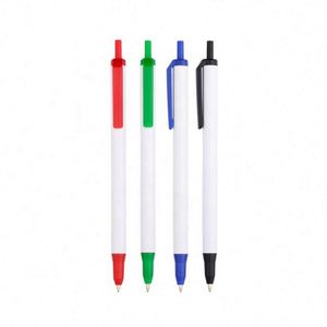 Clip Clicks Retractable Ballpoint Pens, Medium 1.0mm, Black/Blue/Red Ink, <b>Journal</b>/Office Supplies, Custom Gift - Product Image 3