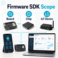 Desarrollo de Software de Firmware con Integración de SDK para Versiones MAC e Internet para Placas Integradas, Chips y Dispositivos IoT