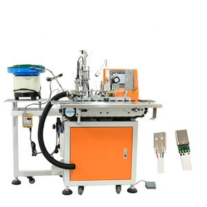 Meilleur prix Machine à souder entièrement automatique pour câble de données USB Machine à souder pour bornes de fils Machine tout-en-un à dénuder - Product Image 1