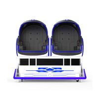 Chaise VR Egg, simulateur de mouvement 9D, cinéma d'action, deux places, lunettes de réalité virtuelle, équipement d'arcade intérieur, en vente