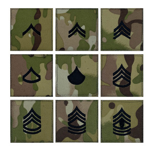 Venta al por mayor CP Escorpio camuflaje US uniforme bordado Iron-On parches hechos a mano ecológicos insignias de pecho insignias de brazo - Product Image 2