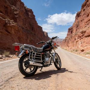 Motocicleta <span class=keywords><strong>Chopper</strong></span> de Gasolina de 125 CC y 4 Tiempos, Negra, de Fábrica China |   <span class=keywords><strong>Mini</strong></span> <span class=keywords><strong>Moto</strong></span> África >80km/h en Venta - Product Image 5