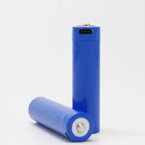 Nieuwste Aangepaste 18700 Batterij Cel Zaklampen 18700 3.7V Type-C Usb Lithium Batterij 18700 Batterij Oplaadbaar