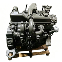 Ensemble complet de moteur d'excavatrice 4D34 pour Mitsubishi 4D30 4D31 4D32 4D33 4D34 4D35, moteur diesel remanufacturé d'origine
