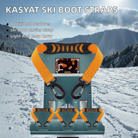 Sangle de transport portable en nylon pour chaussures de ski, nouvelle, professionnelle, légère, grande capacité, pratique et confortable pour hommes
