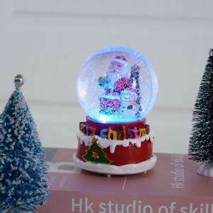<strong>Wholesale</strong> Led Musical Resin Christmas Scene Crystal Water <strong>Snow</strong> <strong>Globe</strong> for Christmas Gift and Decoration - Product Image 6
